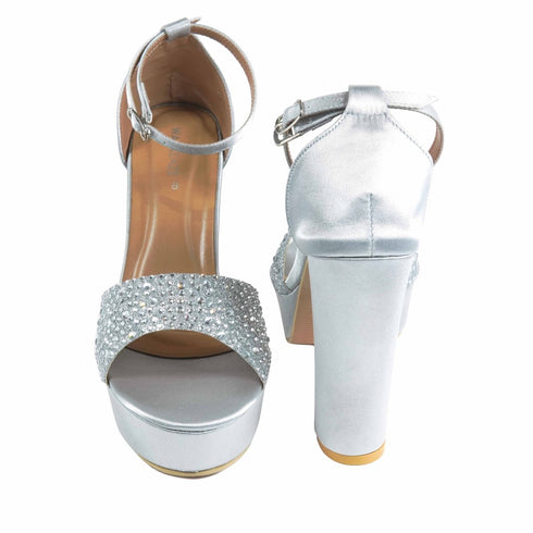 Women Formal Block Heel - 62836S - Block Heel - Walkeaze